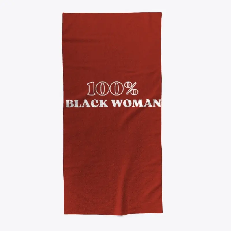 100% Black Woman